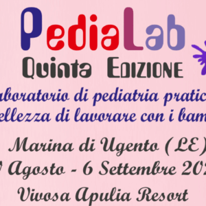 PEDIALAB Laboratorio di pediatria pratica  La bellezza di lavorare con i bambini