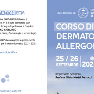 CORSO DI DERMATOLOGIA ALLERGOLOGICA