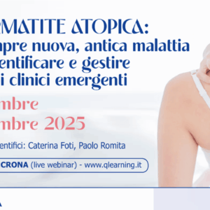 LA DERMATITE ATOPICA:  una sempre nuova, antica malattia come identificare e gestire i fenotipi clinici emergenti