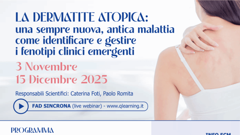 LA DERMATITE ATOPICA:  una sempre nuova, antica malattia come identificare e gestire i fenotipi clinici emergenti