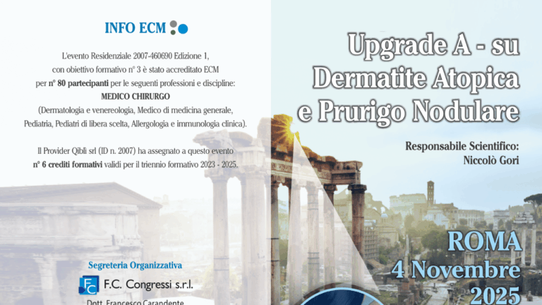 Upgrade A - su DERMATITE ATOPICA e PRURIGO NODULARE